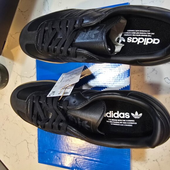 [JS2762] Adidas Originals Mens Samba OG Core Black Carbon *NEW* SIZE 10 WMS 11 - Picture 8 of 14